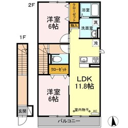 ブリーズコースト大磯の物件間取画像